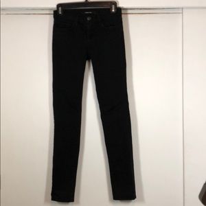JBrand skinny jeans size 24 shadow black